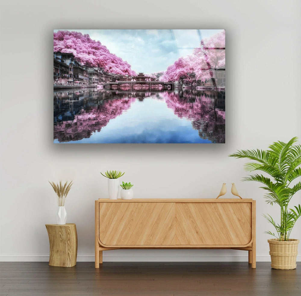 Large landscape wall art perfect for creating a focal point in any room with its grandeur and detail