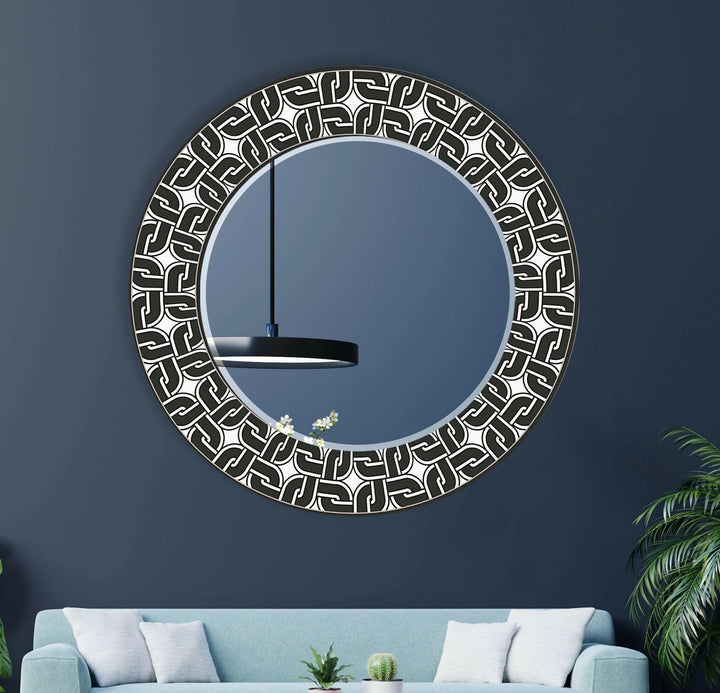 Black Round Wall Mirror Round Wall Mirror