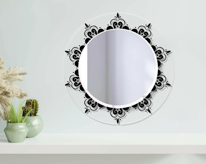 Transparent Round Wall Mirror unique mirrors