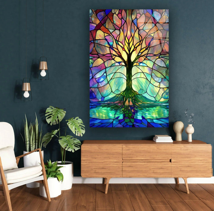 Flower Tempered Glass Wall Art - MyPhotoStation