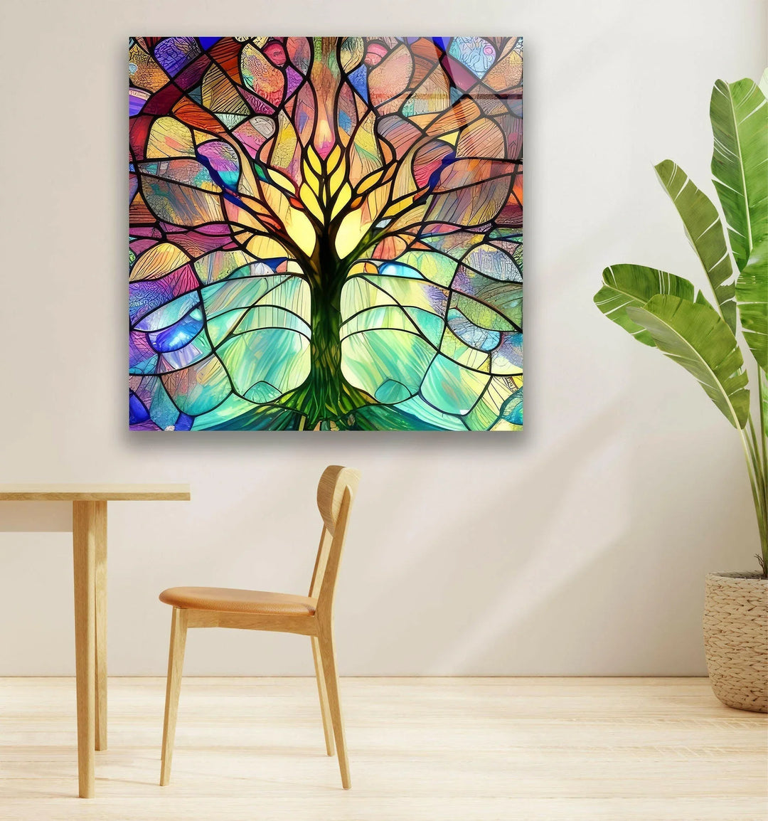 Flower Tempered Glass Wall Art - MyPhotoStation