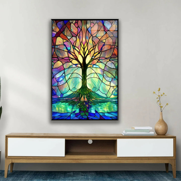 Flower Tempered Glass Wall Art - MyPhotoStation