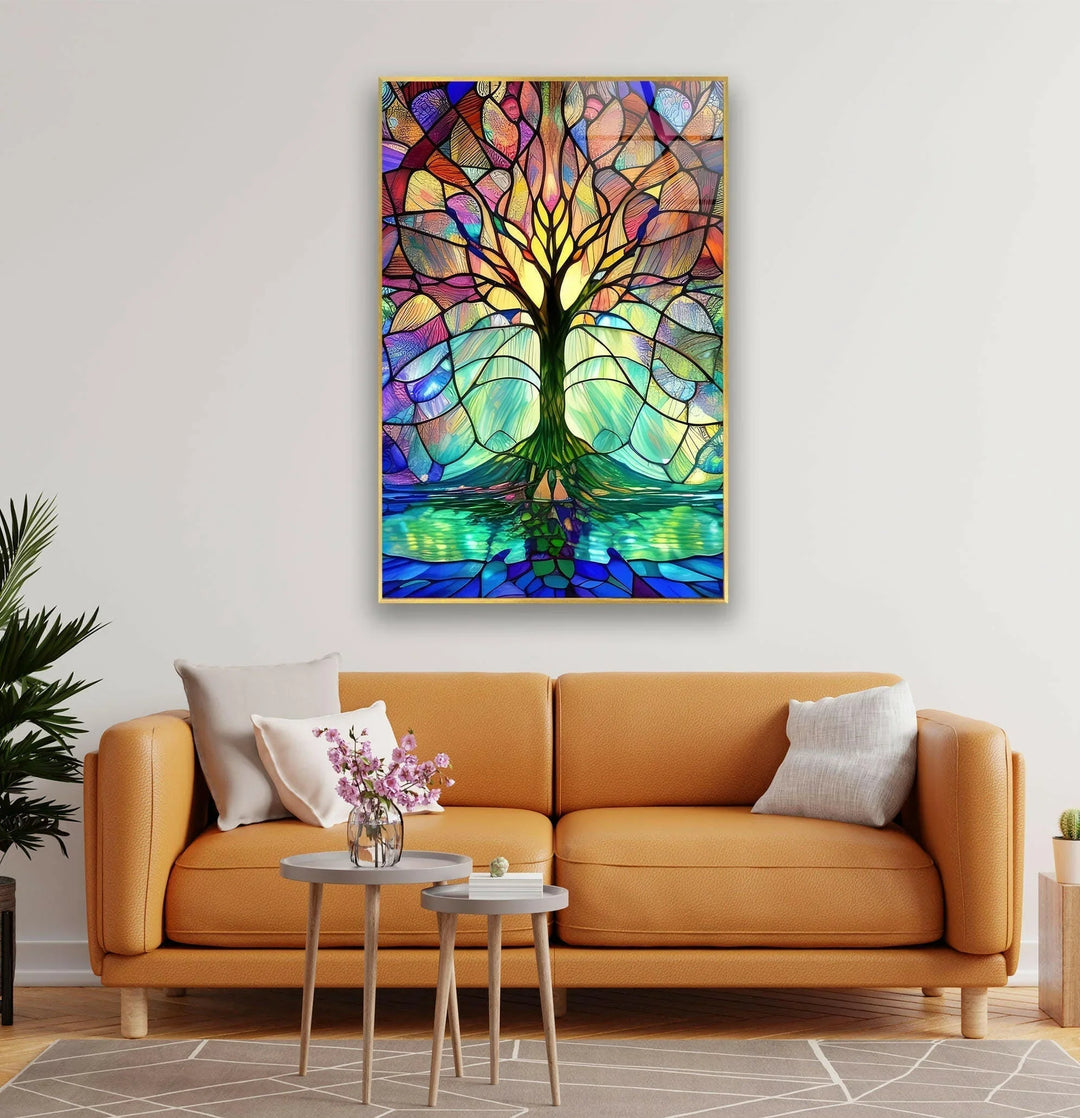Flower Tempered Glass Wall Art - MyPhotoStation