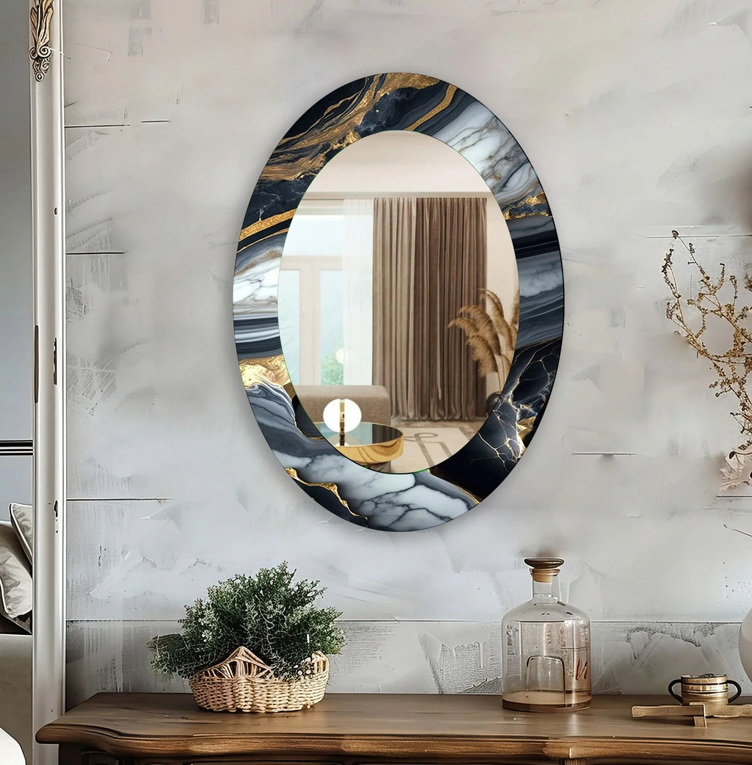 Beyond Decoration: The Black Wall Mirror as an Energy Anchor