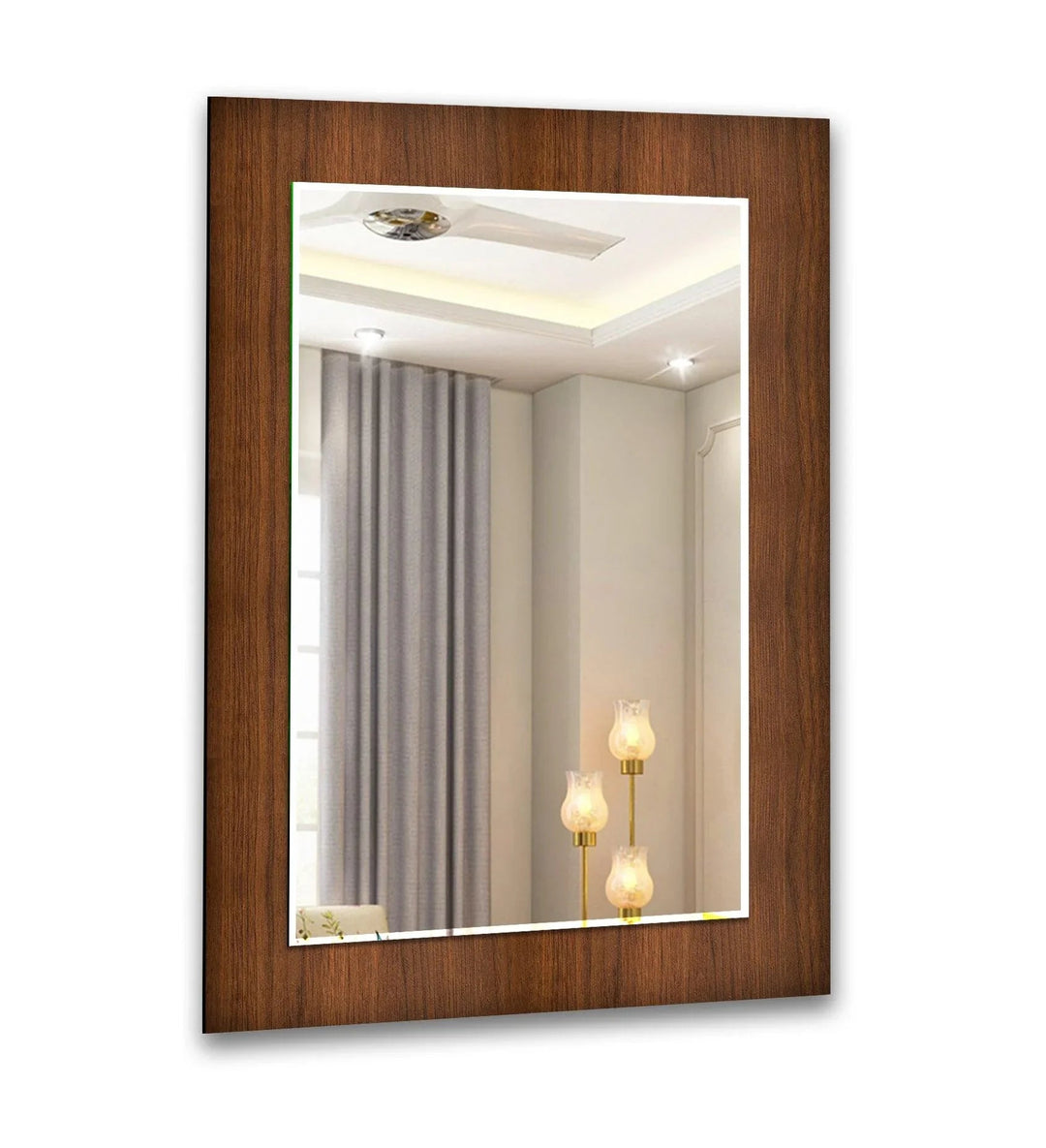 Why Pale Wood Mirrors Fail in Narrow, Dark Entryways
