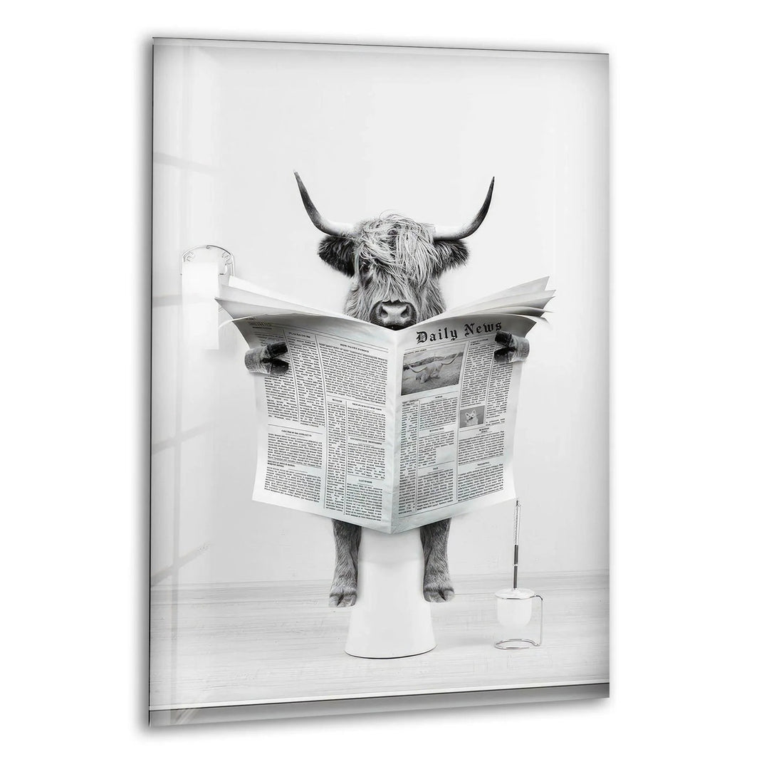 The Nostalgia Effect: Highland Cow Art in Two Styles