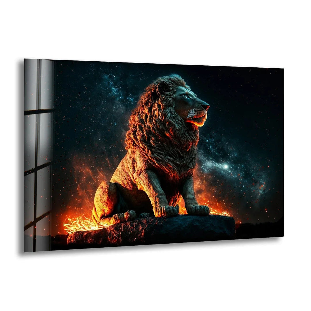 The Quiet Power of Lion Wall Art for Calm