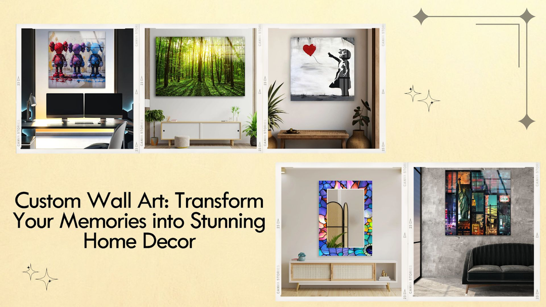 Custom Wall Art: Transform Your Memories into Stunning Home Decor