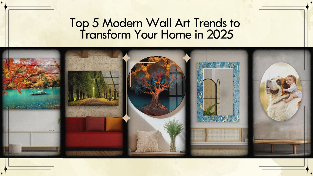 Top 5 Modern Wall Art Trends to Transform Your Home in 2025
