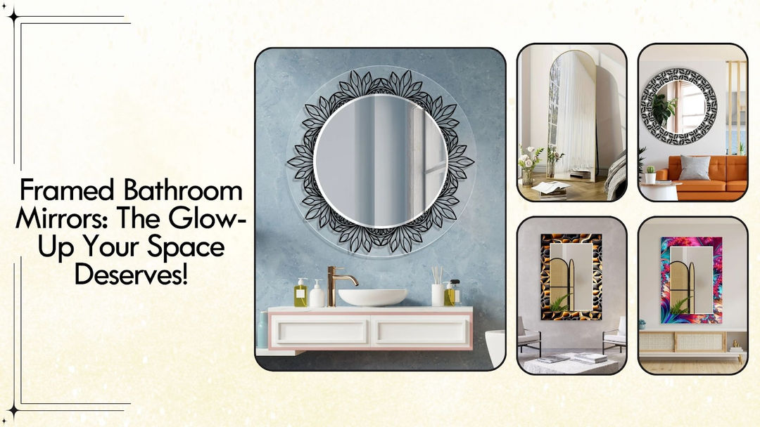 Framed Bathroom Mirrors: The Glow-Up Your Space Deserves!