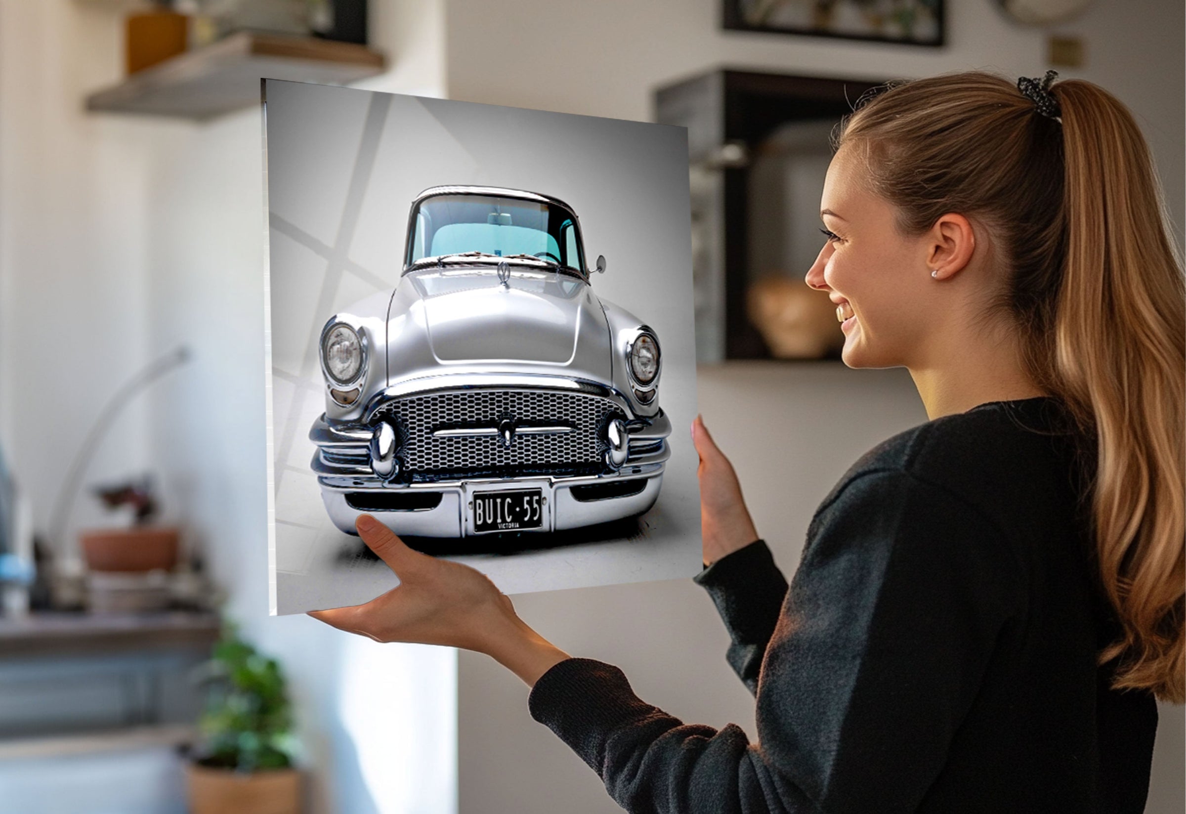 Luxury car wall decor adding glamour and style to your living space