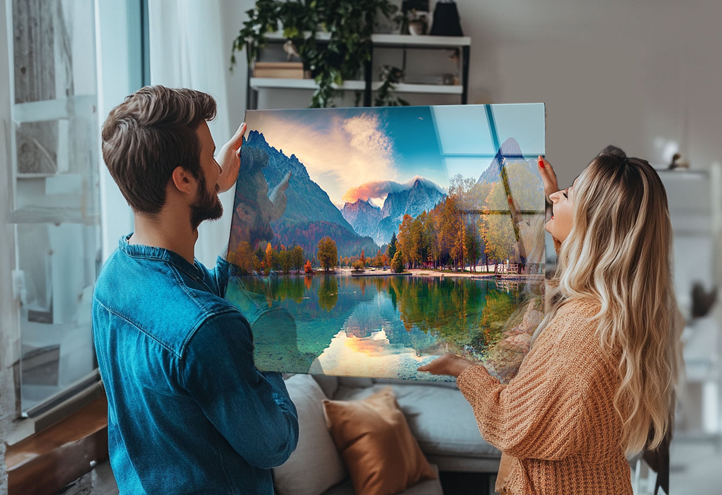 Vibrant Lake Wall Art Prints for a Relaxing Atmosphere
