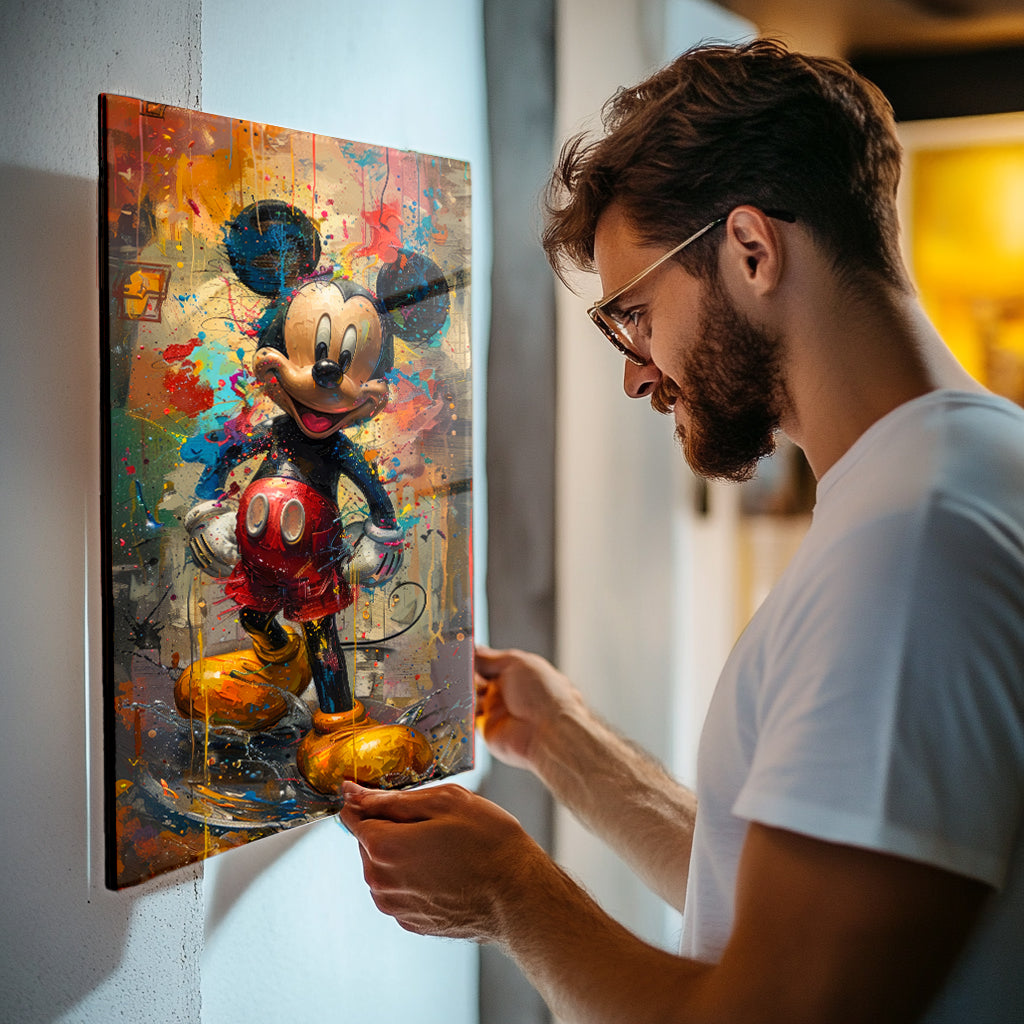 High-end Mickey Mouse Wall Art for a touch of opulence in your space