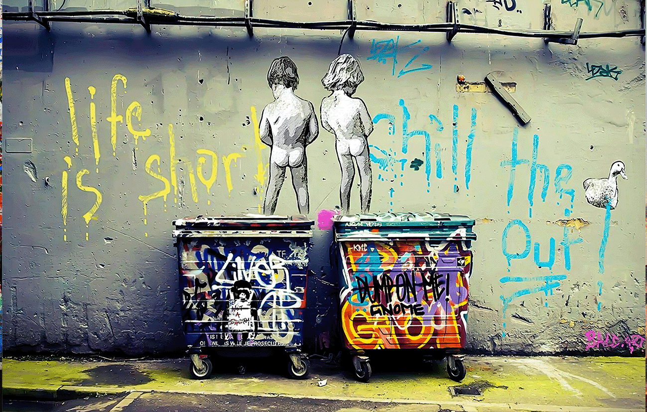 Banksy Wall Art