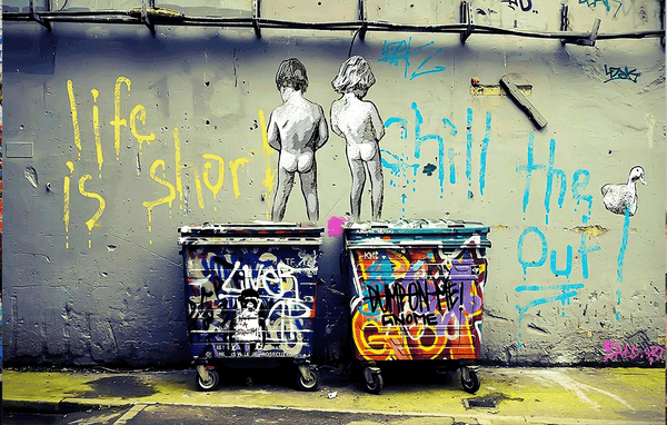 Banksy Wall Art