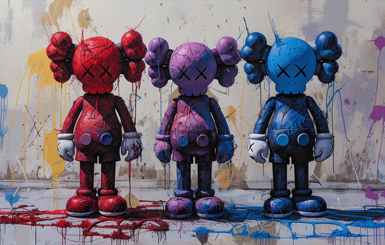 Kaws Wall Art