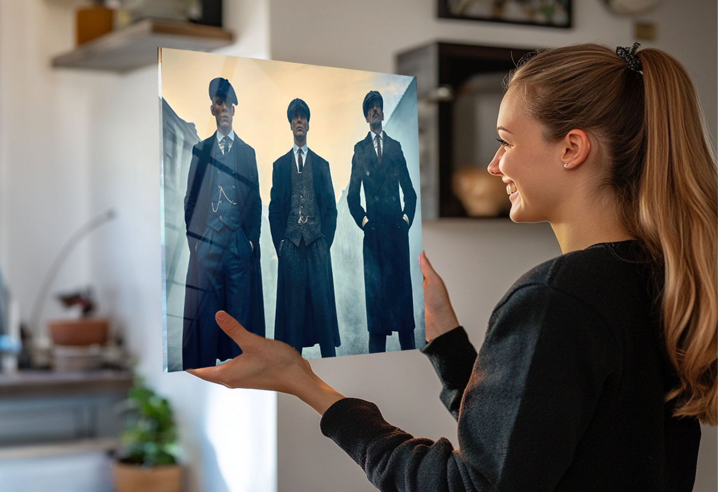 Peaky Blinders inspired wall art for a luxurious touch to your decor