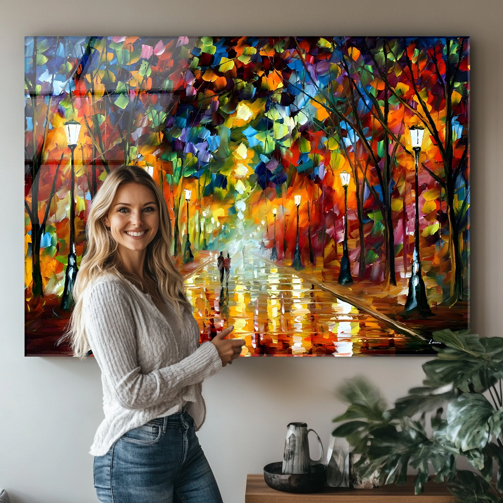 Elegant and sophisticated glass wall art pieces - top selling items