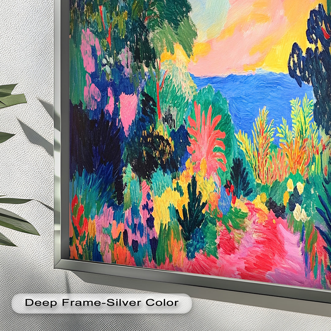Path to Paradise – Fauvist Landscape Oil Painting