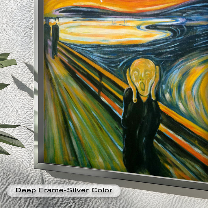 The Silent Cry – Expressionist Bridge Scene Picasso Oil Painting
