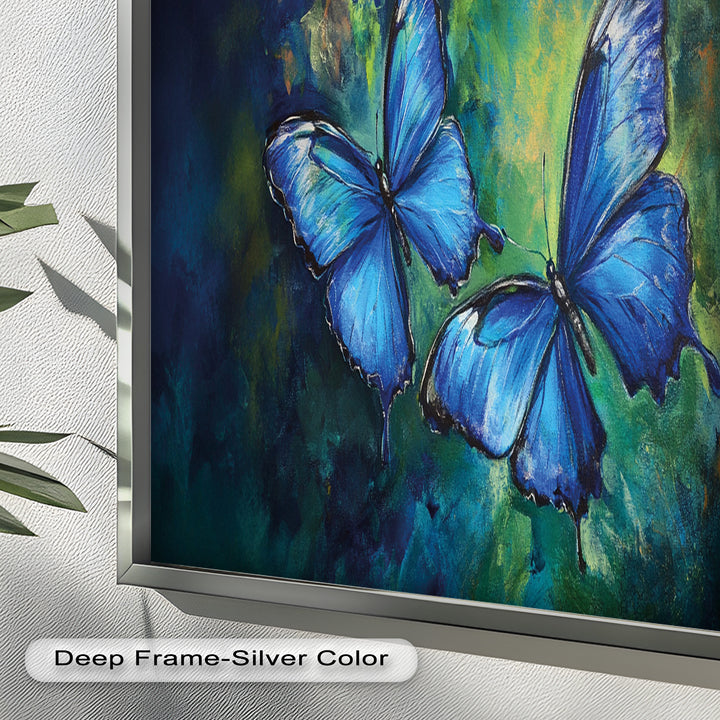 Dance of the Blues – Animal Oil Painting
