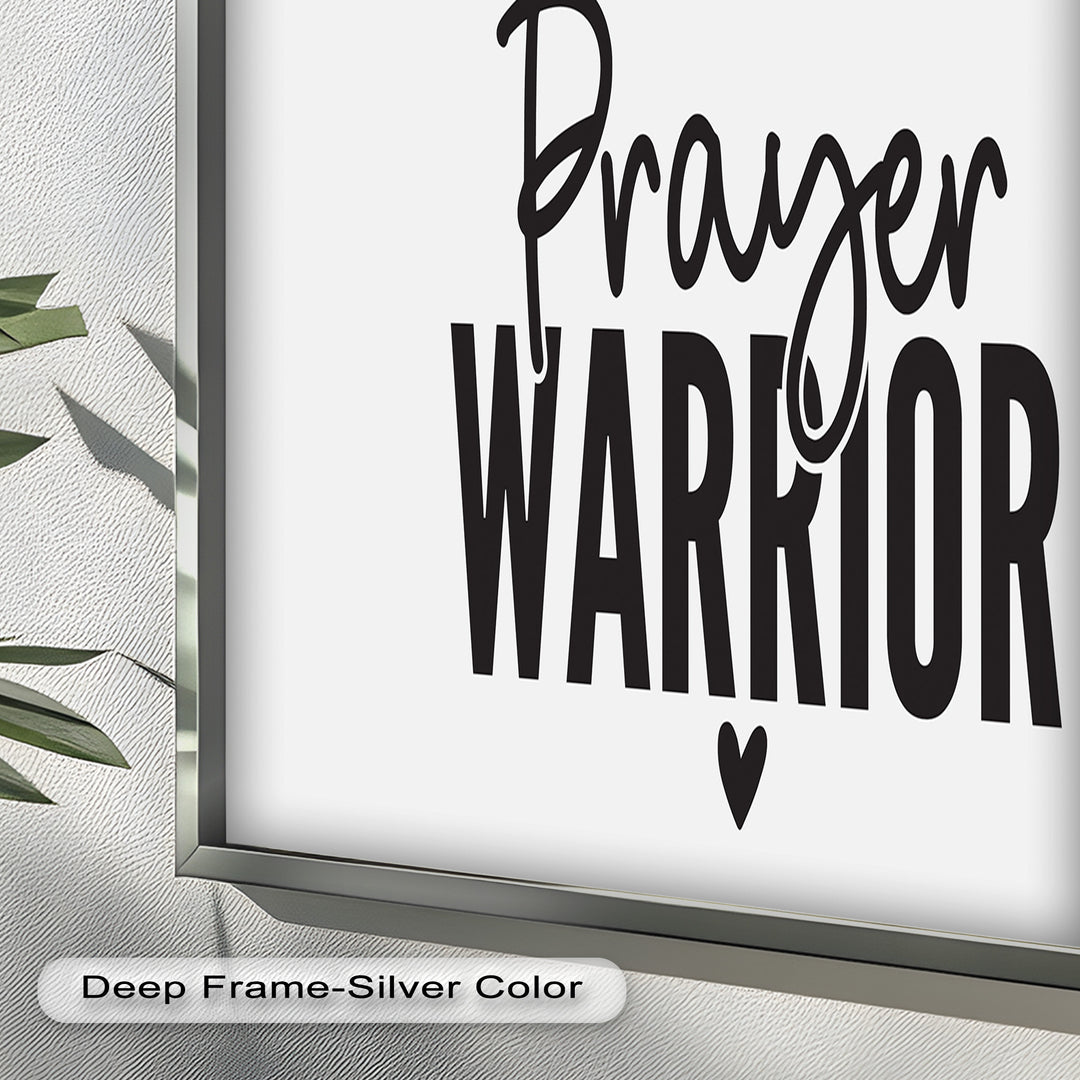 Prayer Warrior – Christian Oil Painting