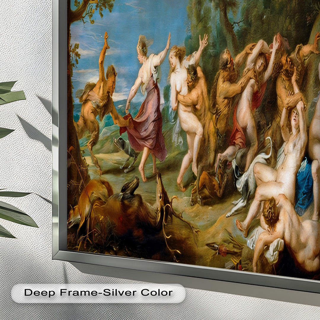 The Ravishing of the Maenads – Mythological Oil Painting