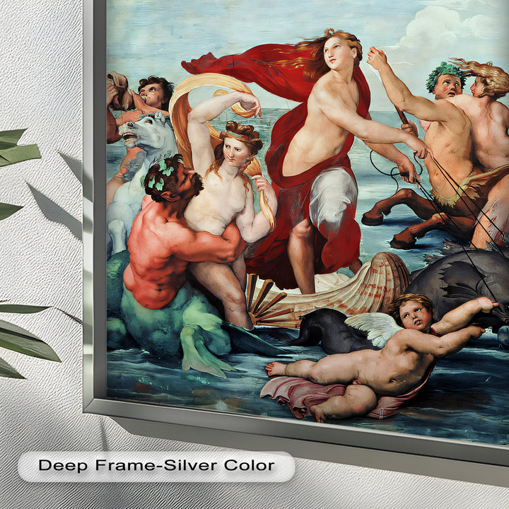 Triumphzug der Venus – Mythologisches Ölgemälde der Renaissance