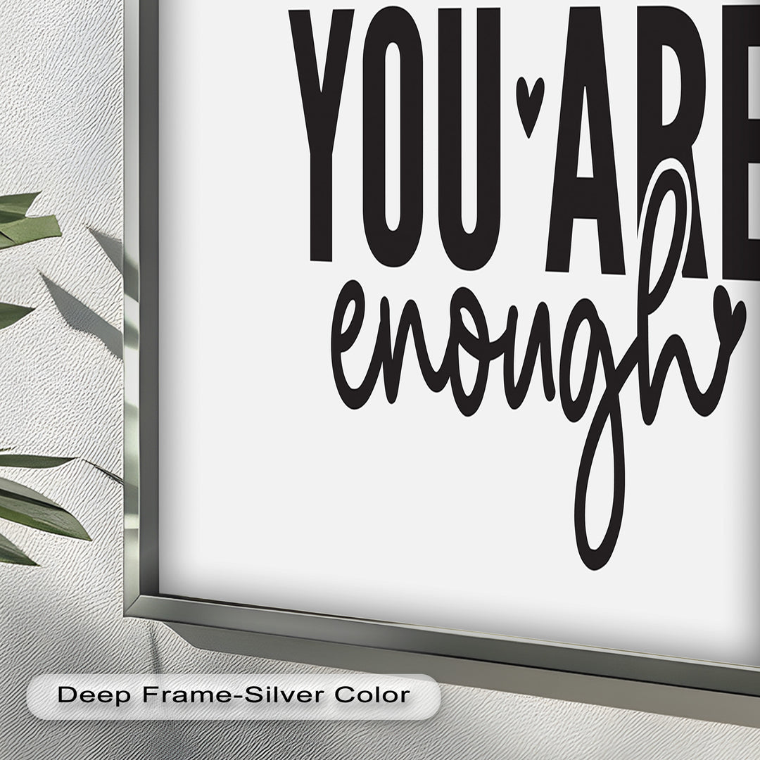 You Are Enough – Modern Oil Painting