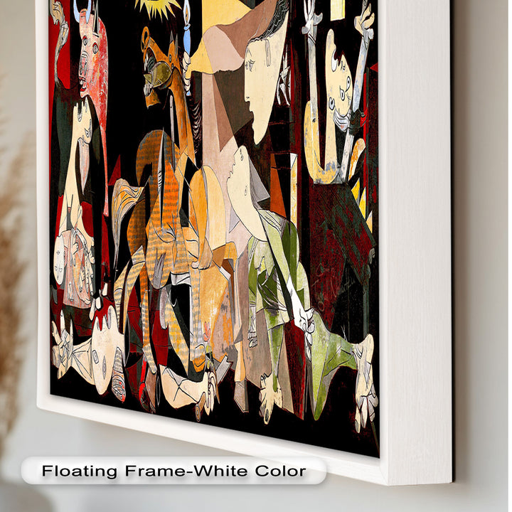 Fragmented Reflection – Abstract Portrait Picasso Oil Painting