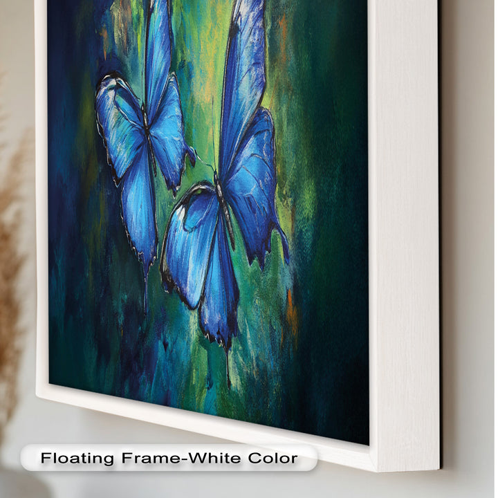 Dance of the Blues – Animal Oil Painting