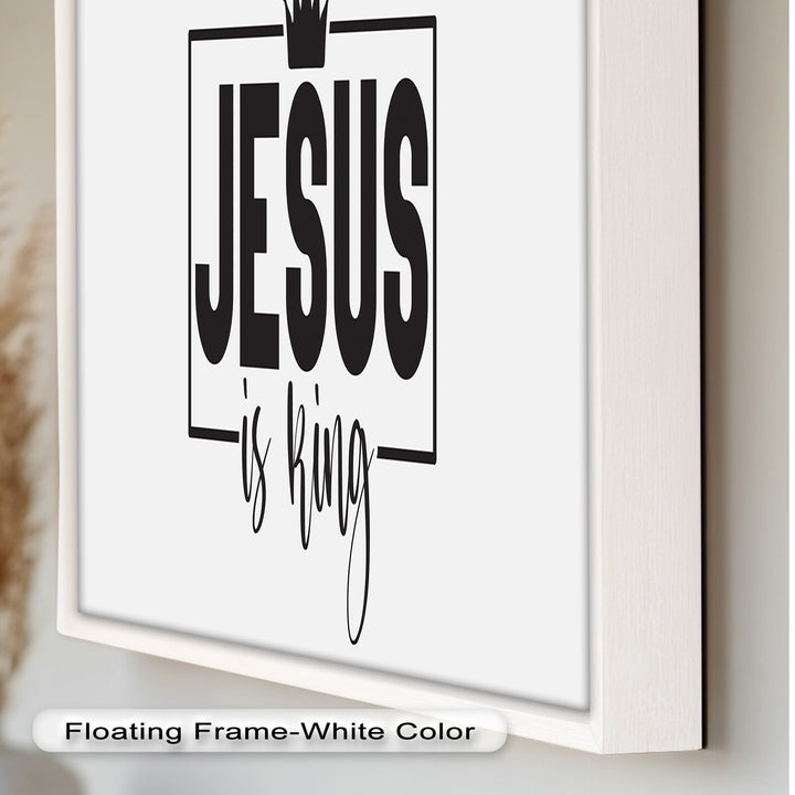 Jesus Is King – Christian Oil Painting