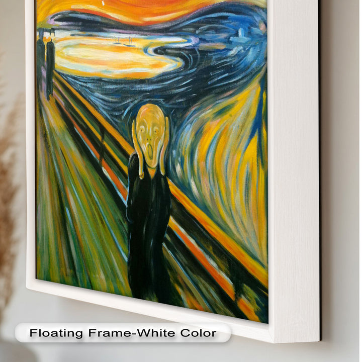 The Silent Cry – Expressionist Bridge Scene Picasso Oil Painting