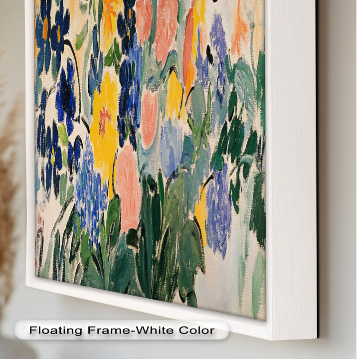 Fauvist Floral Explosion – Colorful Expressionist Oil Painting