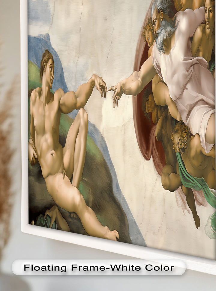 The Creation of Adam - Classicism Oil Painting