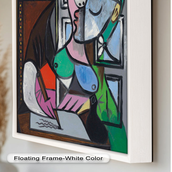 The Letter – Woman Writing at Window Picasso Oil Painting
