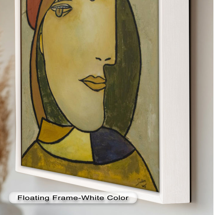 Muted Elegance – Picasso Style Oil Painting