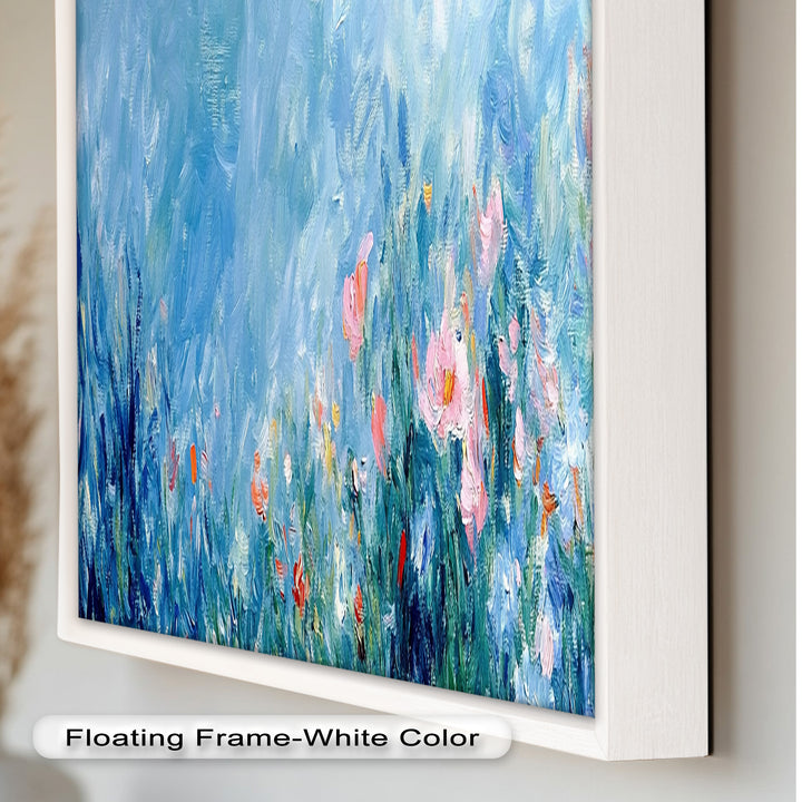 Abstract Floral - Impressionist Oil Painting