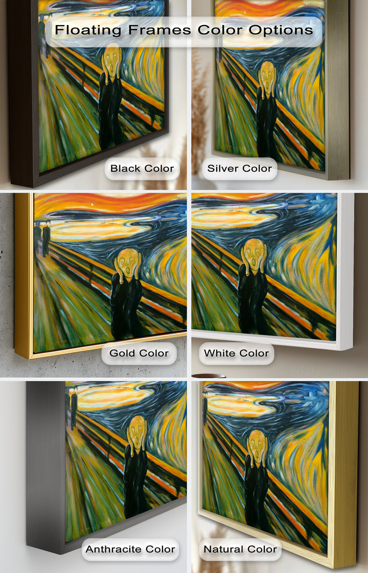 The Silent Cry – Expressionist Bridge Scene Picasso Oil Painting