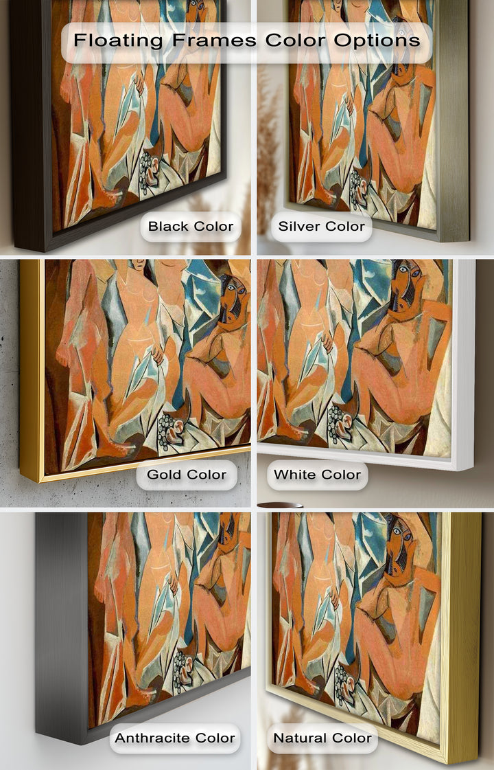 Les Demoiselles – Cubist Masterpiece Picasso Oil Painting