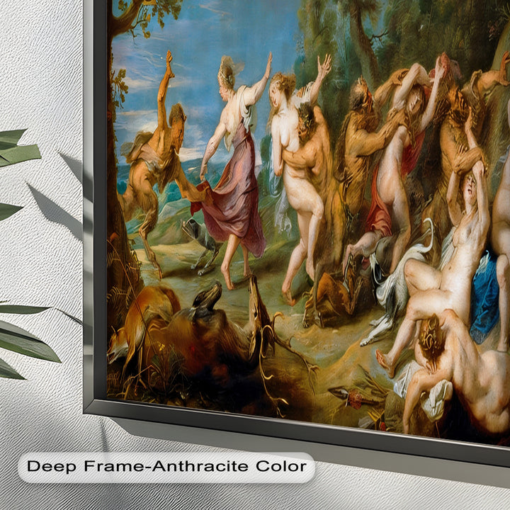 The Ravishing of the Maenads – Mythological Oil Painting