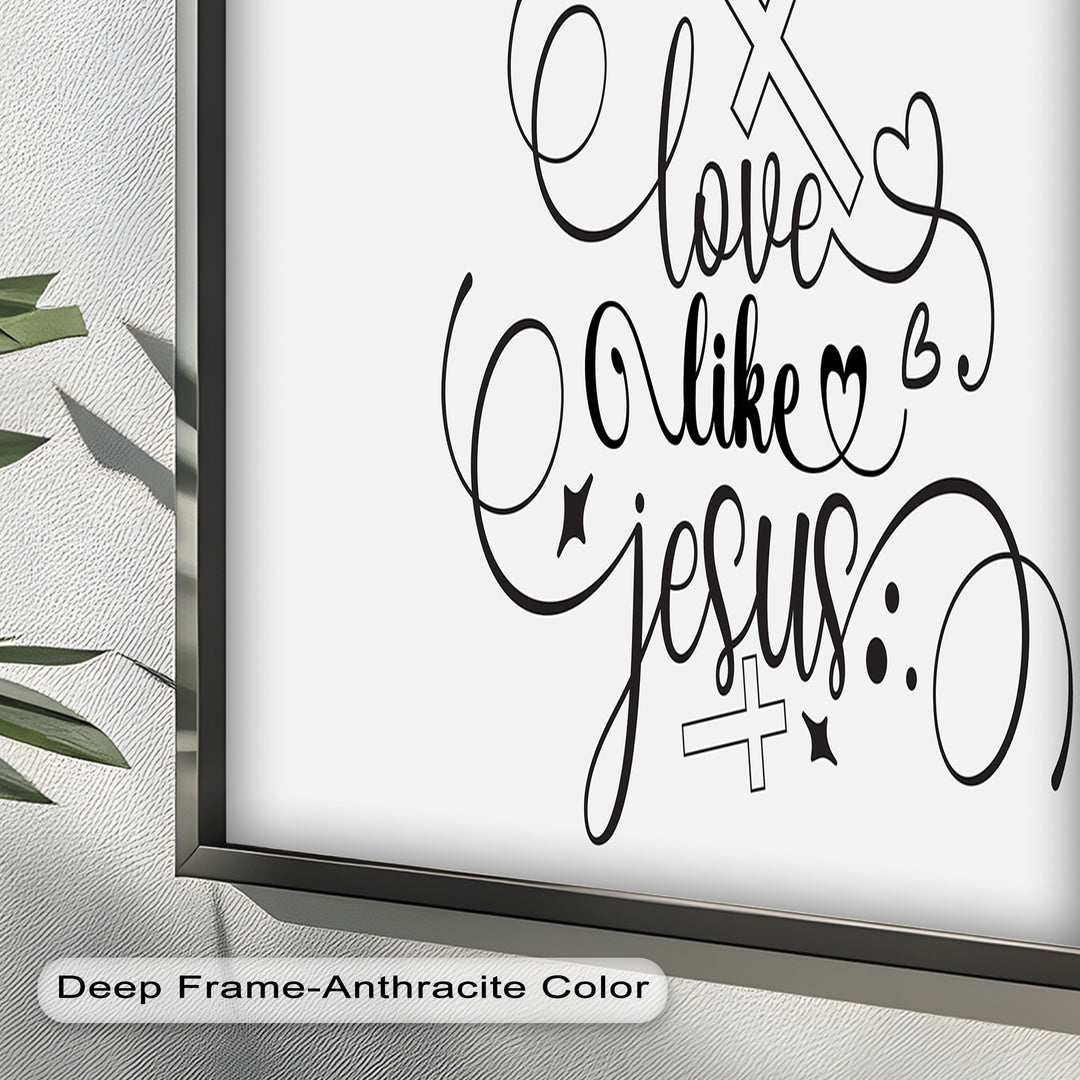 Love Like Jesus – Christian Oil Painting