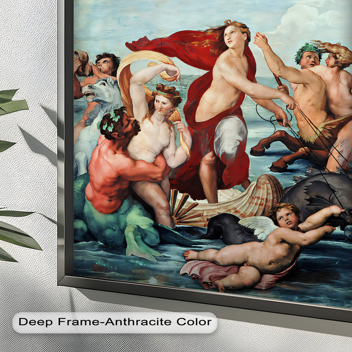 Triumphzug der Venus – Mythologisches Ölgemälde der Renaissance