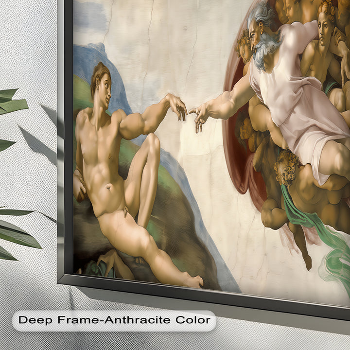The Creation of Adam - Classicism Oil Painting