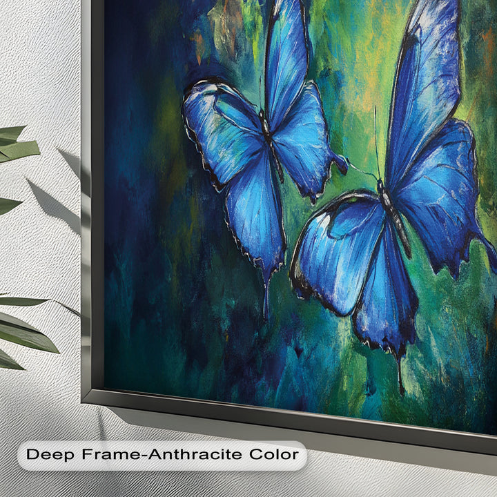Dance of the Blues – Animal Oil Painting