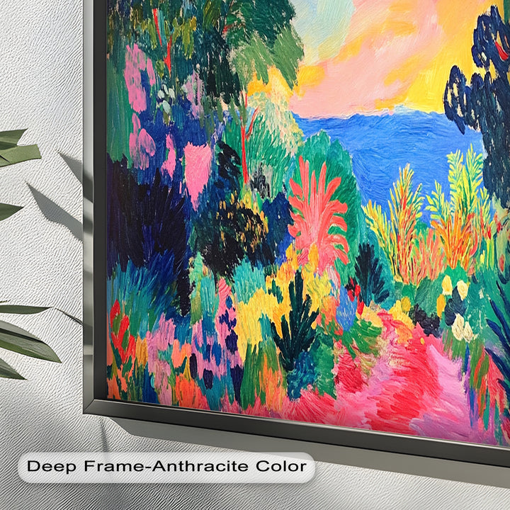 Path to Paradise – Fauvist Landscape Oil Painting