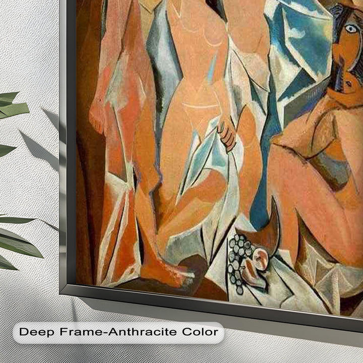 Les Demoiselles – Cubist Masterpiece Picasso Oil Painting
