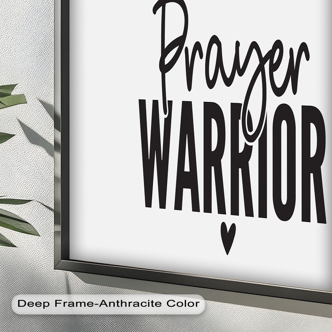 Prayer Warrior – Christian Oil Painting