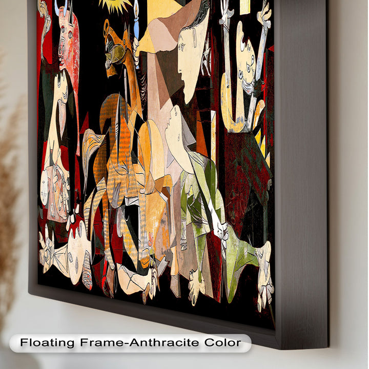 Fragmented Reflection – Abstract Portrait Picasso Oil Painting