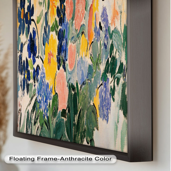 Fauvist Floral Explosion – Colorful Expressionist Oil Painting